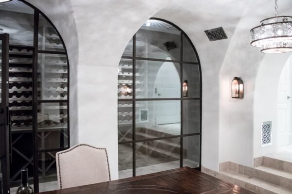 Gallery Deloache Residence Low Profile Wine Doors