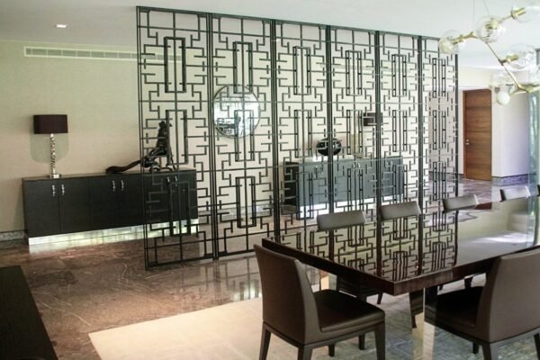 Screen Deco Wall Divider Los Sabinos Residence Gallery