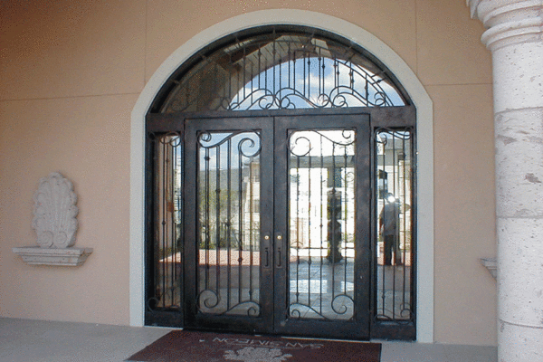6-Alamo-CLA-S1013-classic-wrought-iron-Front-Entry-steel-solara-doors