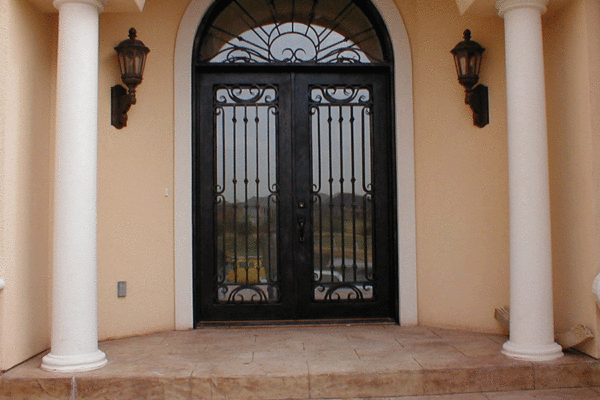 Pueblo-classic-wrought-iron-doors-contemporary-steel-doors-solara-doors-lighting-CLA-S1008-(22)