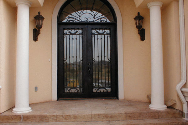Pueblo-classic-wrought-iron-doors-contemporary-steel-doors-solara-doors-lighting-CLA-S1008-(32)